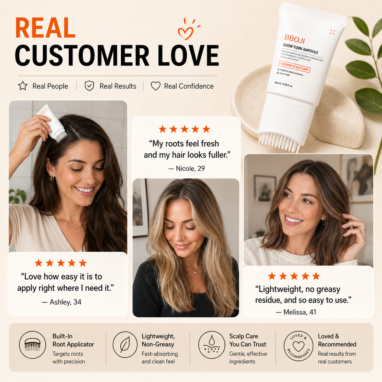 Scalp Serum for Fuller-Looking Hair