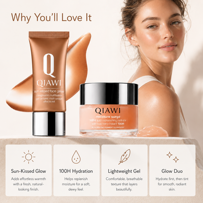 Hydrate. Glow. Look Sun-Kissed.