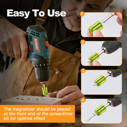 Drive Screws Faster. Hold Them Steady.