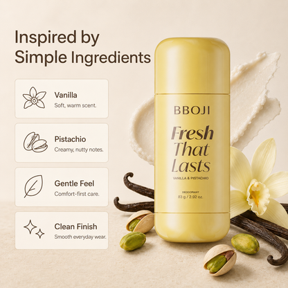VANILLA & PISTACHIO DEODORANT