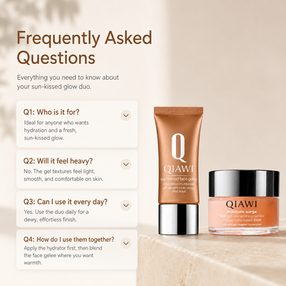 Hydrate. Glow. Look Sun-Kissed.