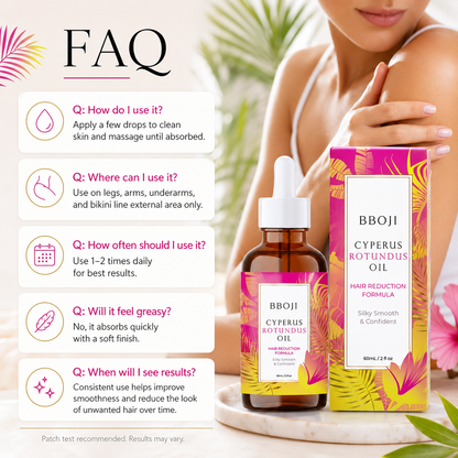 Hair-Minimizing Hydration Body Oil
