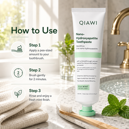 Stronger Enamel. Fresher Smile.