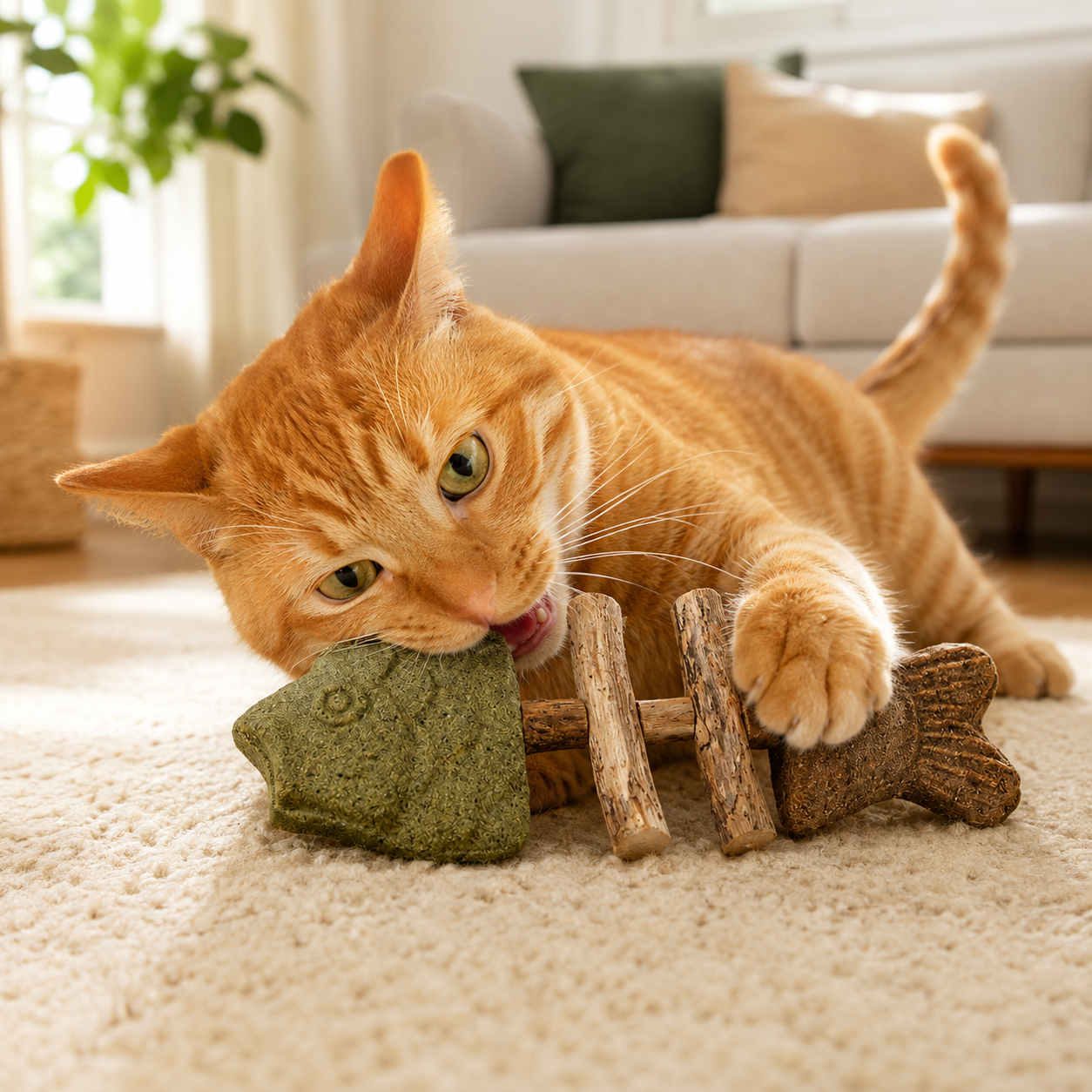 The Natural Chew Toy Cats Love