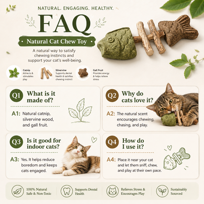 The Natural Chew Toy Cats Love
