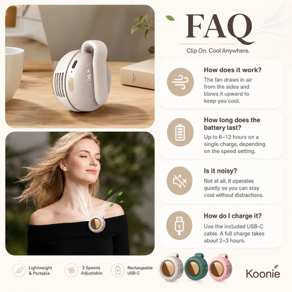 Mini Portable Fan