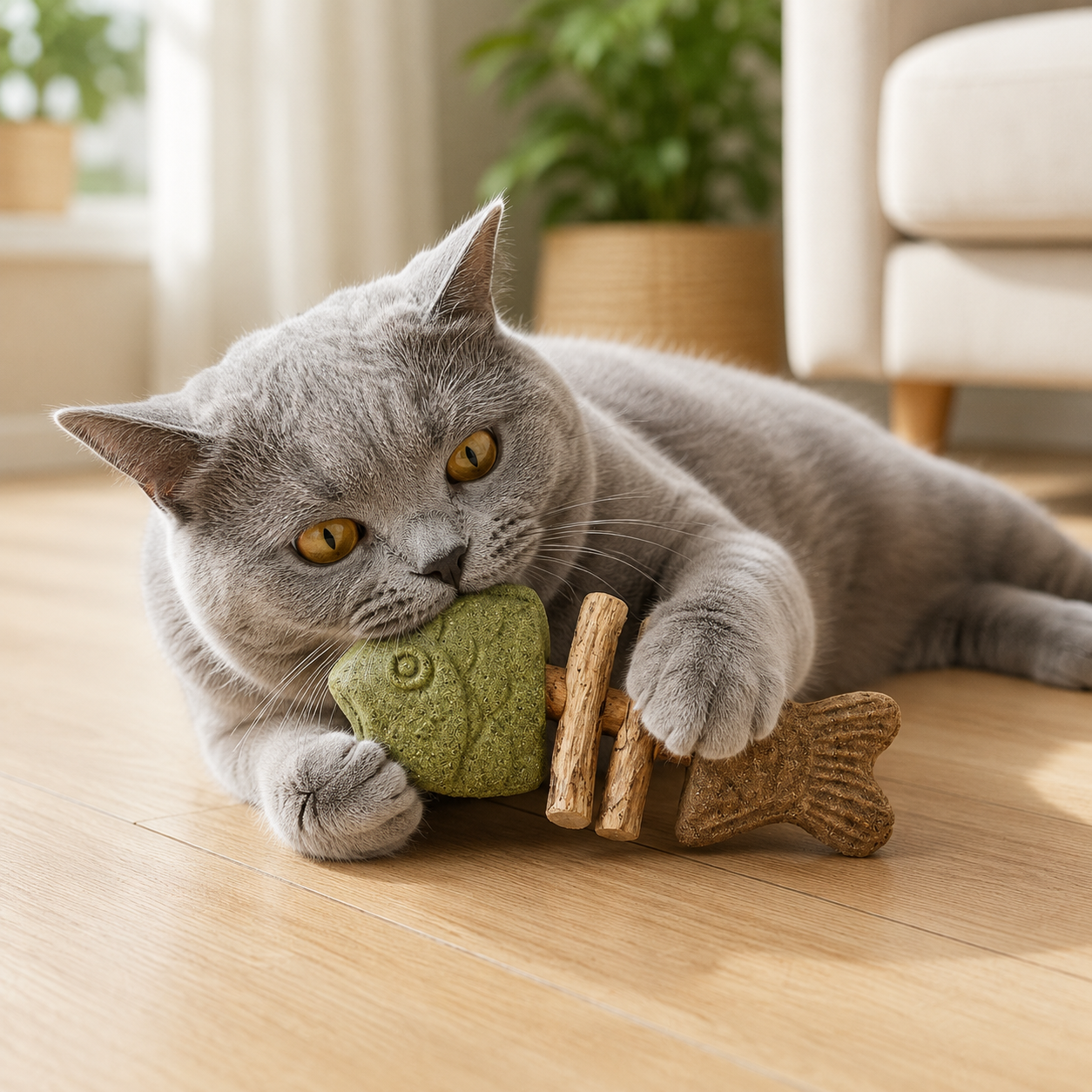 The Natural Chew Toy Cats Love