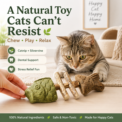 The Natural Chew Toy Cats Love